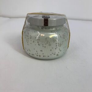 Capri Blue Chestnut Embers 19‎ oz Candle Silver Jar New